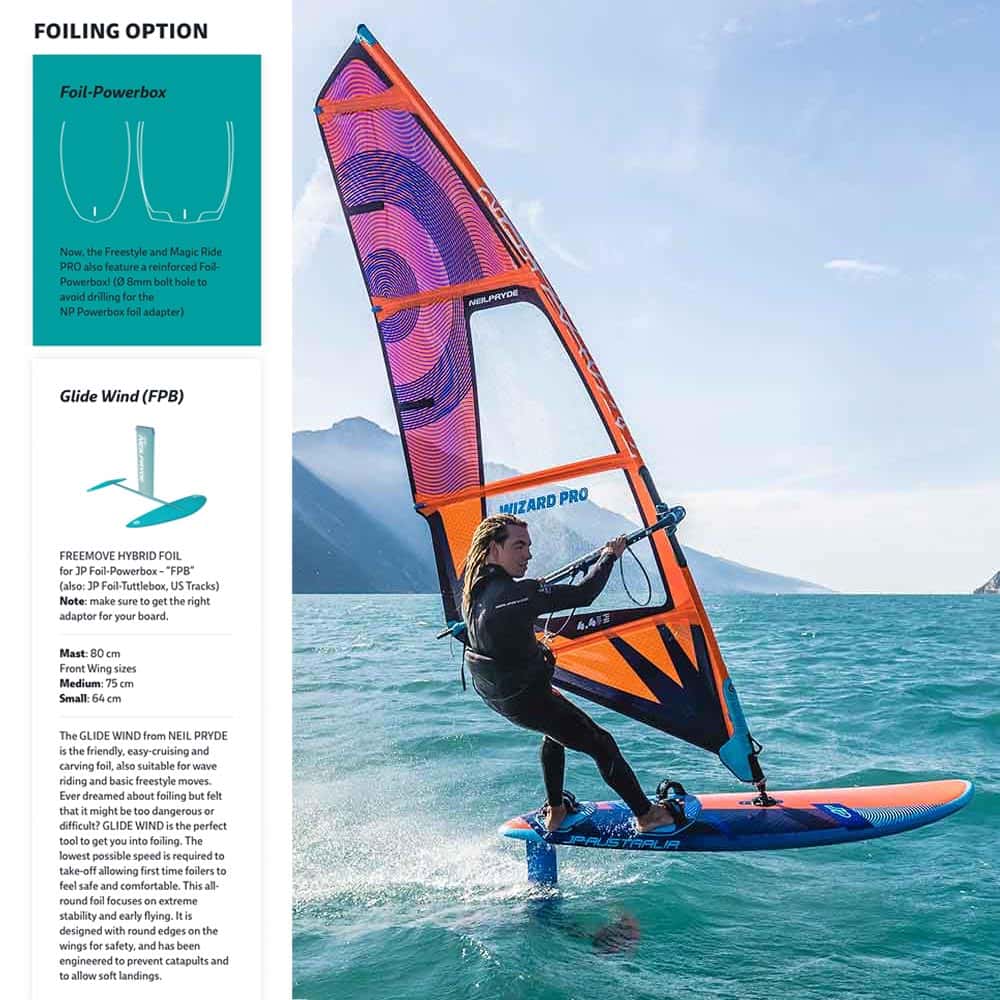 windsurf foil freestyle