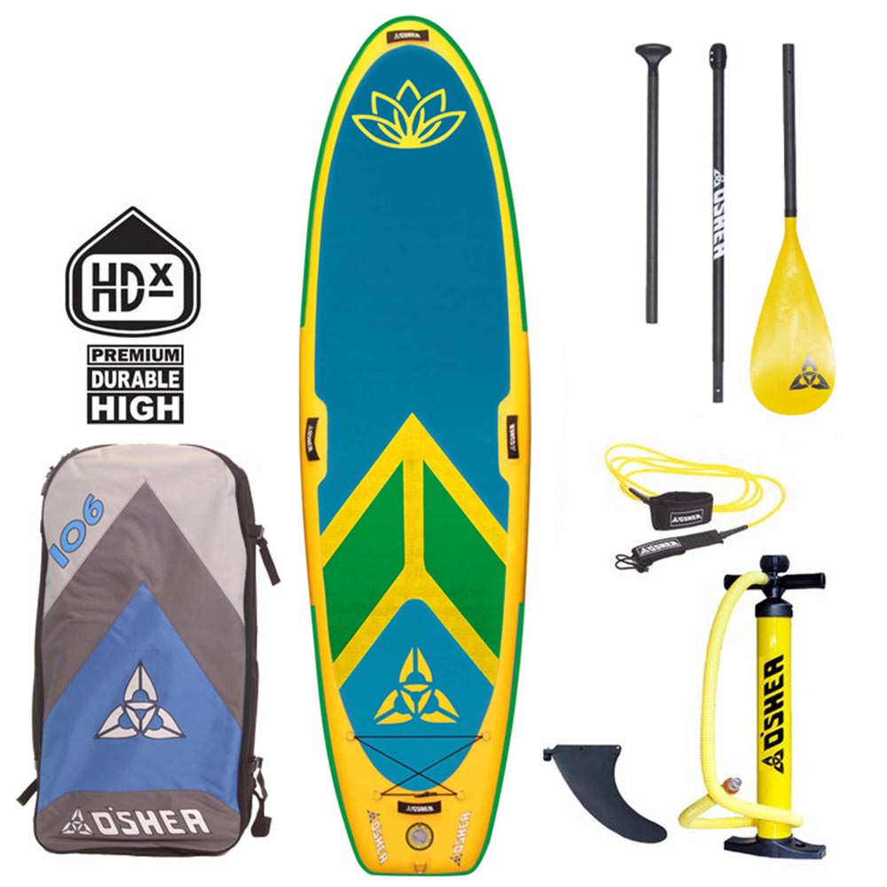 O'Shea Yoga HDx Inflatable Paddle Board - iSUP, H2O Sports