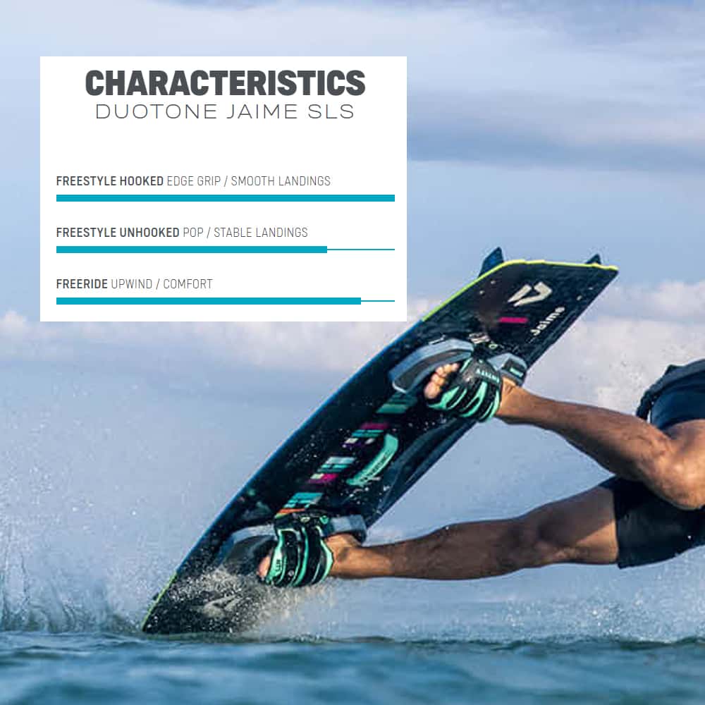 Duotone Jaime SLS Kiteboard 2022 - Kitesurf | H2O Sports | H2O Sports