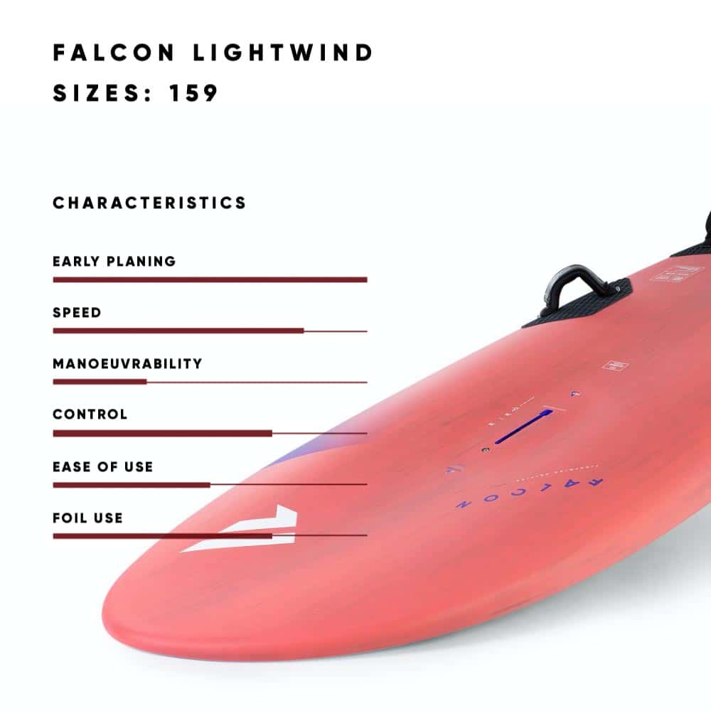 Fanatic Falcon Lightwind Windsurfing Board Windsurf H20 Sports Ltd H2O Sports